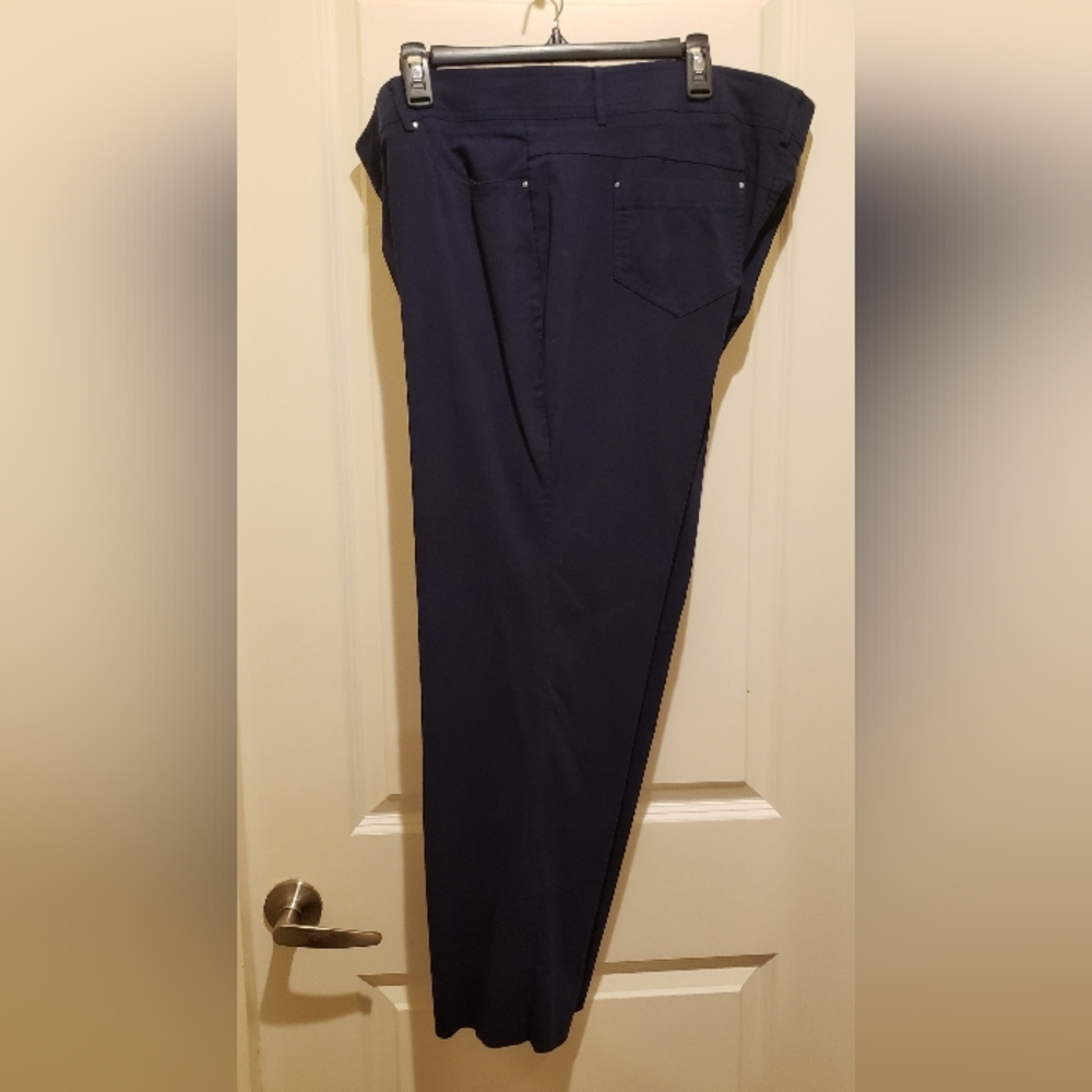 89th & Madison Navy Women's Skinny Pants - Picture 5 of 13